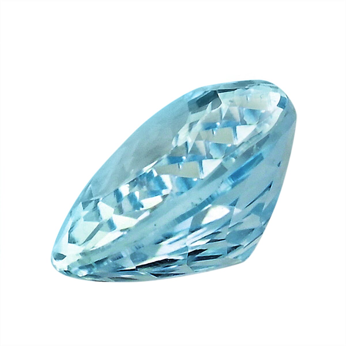 Doorbuster AAA Aquamarine (Pear 10x7 mm) 1.30 ctw image number 2