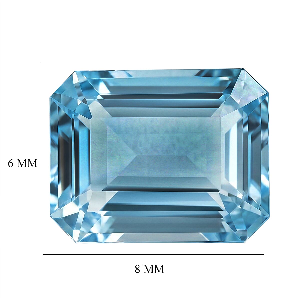 AAA Sao Domingos Aquamarine (Oct 8x6 mm) 1.30 ctw