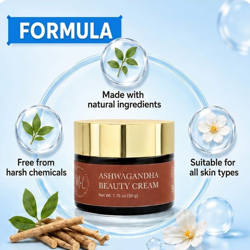 Marigold and Lotus Ashwagandha Beauty Cream 50ml