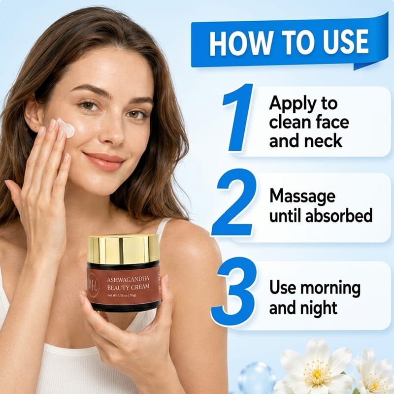 Marigold and Lotus Ashwagandha Beauty Cream 50ml