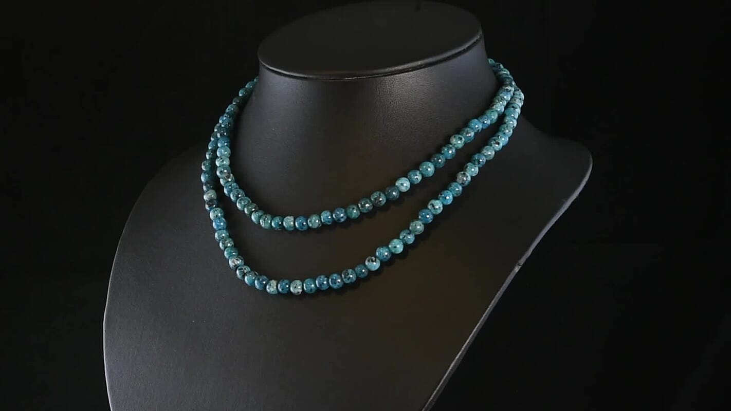 Brown Popcorn Agate Beaded Endless Necklace (36 Inches) 235.00 ctw
