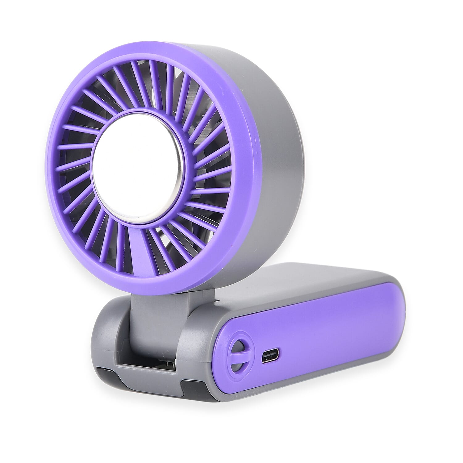 Livmore Gray Cooling Fan with LED Light