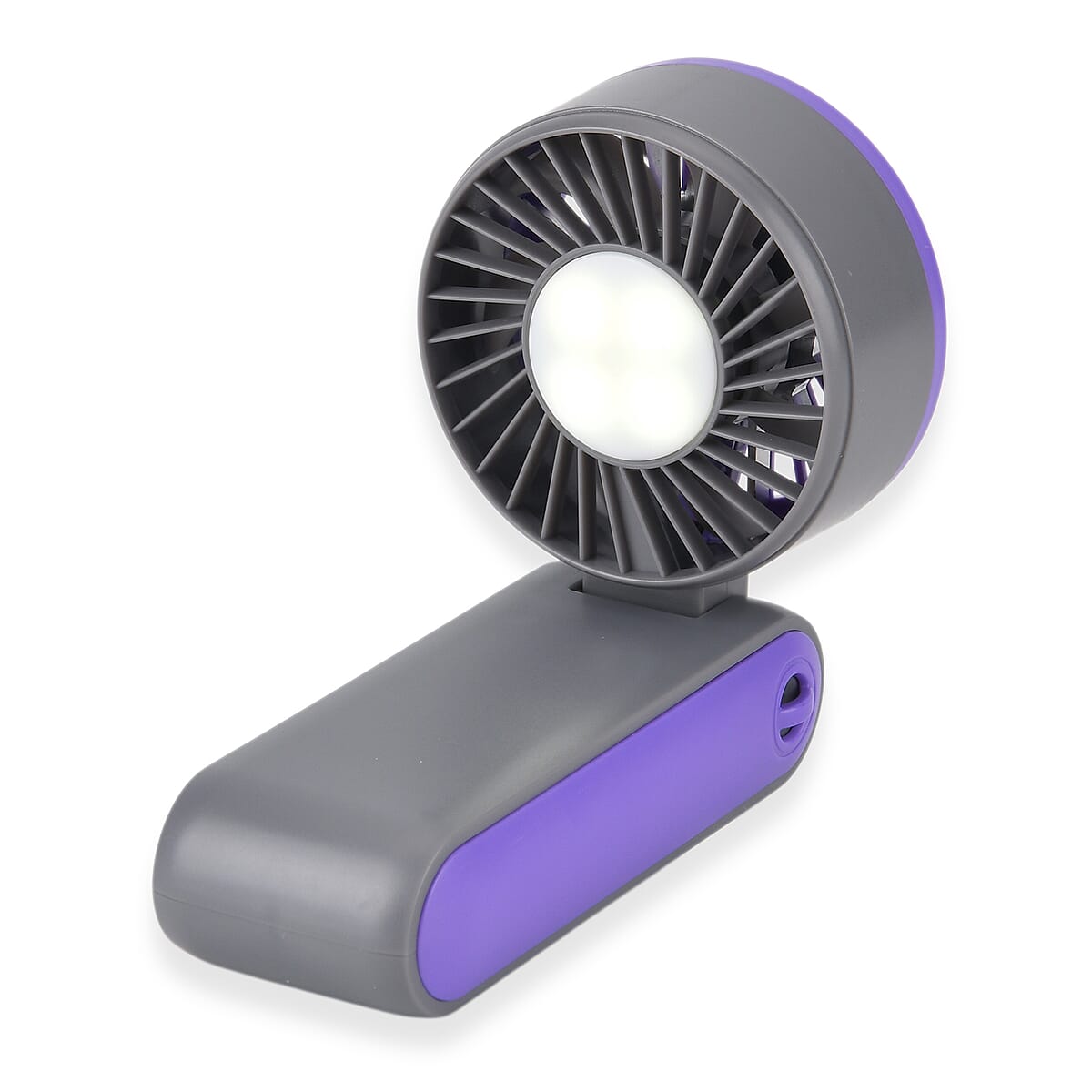 Livmore Gray Cooling Fan with LED Light (4.96"x4.4"x10.24") image number 5