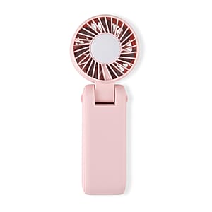 Livmore Pink Cooling Fan with LED Light