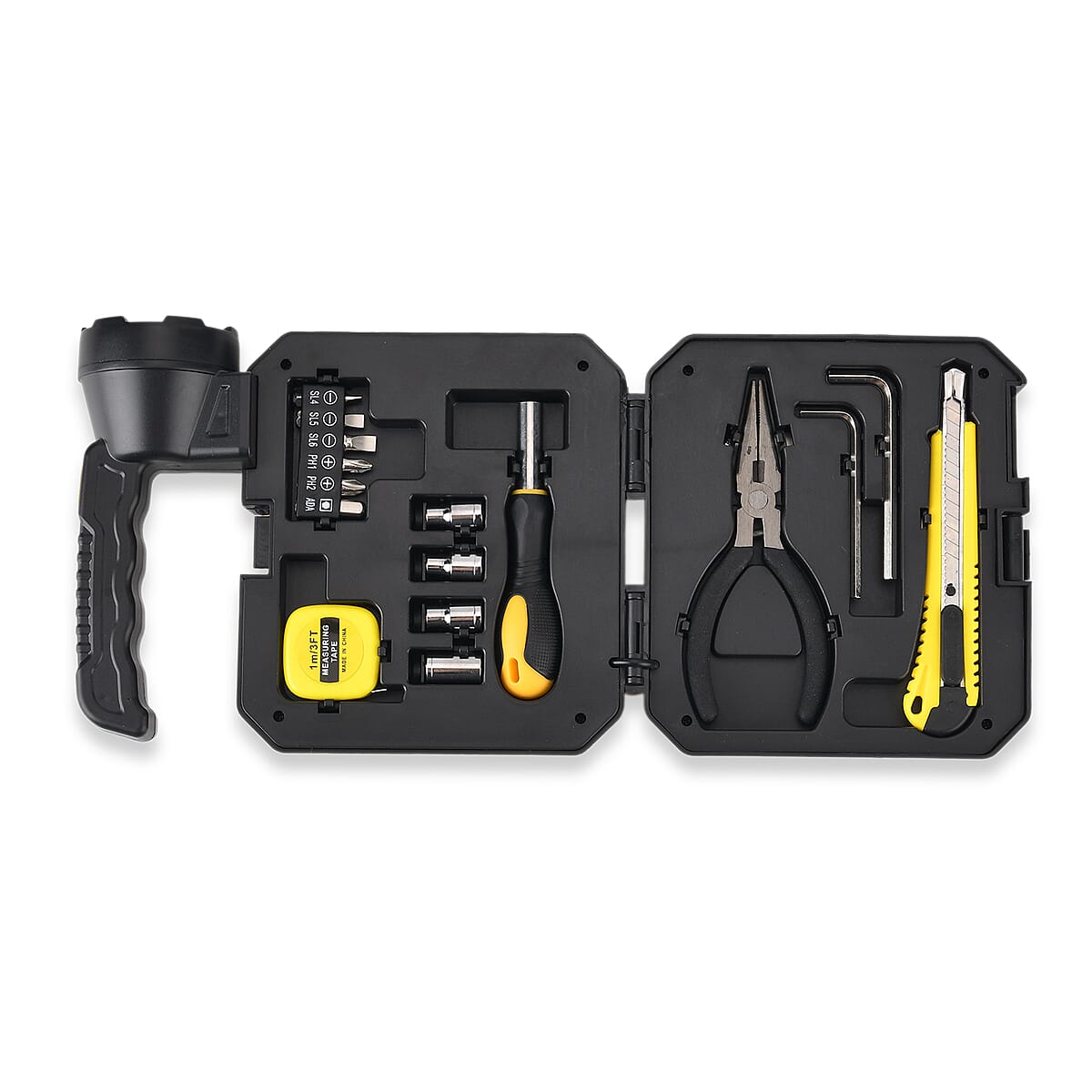 Yellow Luminous Flashlight Tool (2400 mAh Battery) image number 6