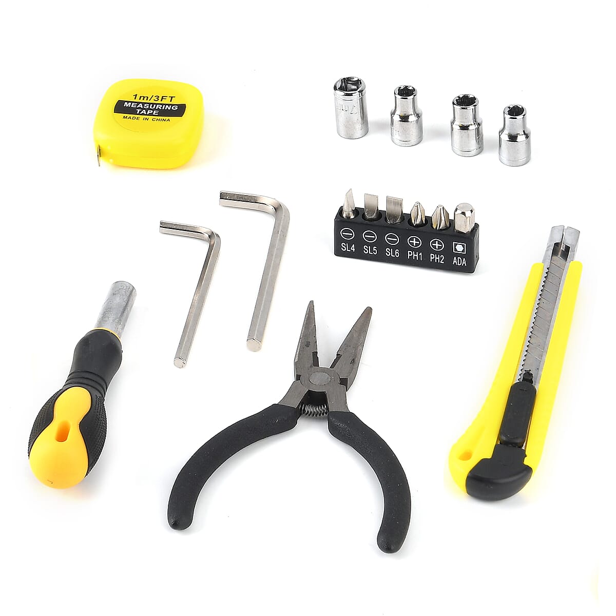 Yellow Luminous Flashlight Tool (2400 mAh Battery) image number 7