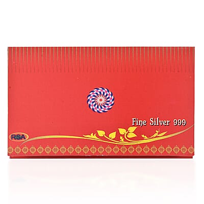 999 Fine Silver Currency Emboss Sheet 1g