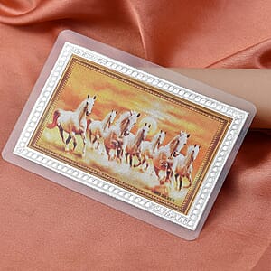 999 Fine Silver Horse Emboss Sheet 1g