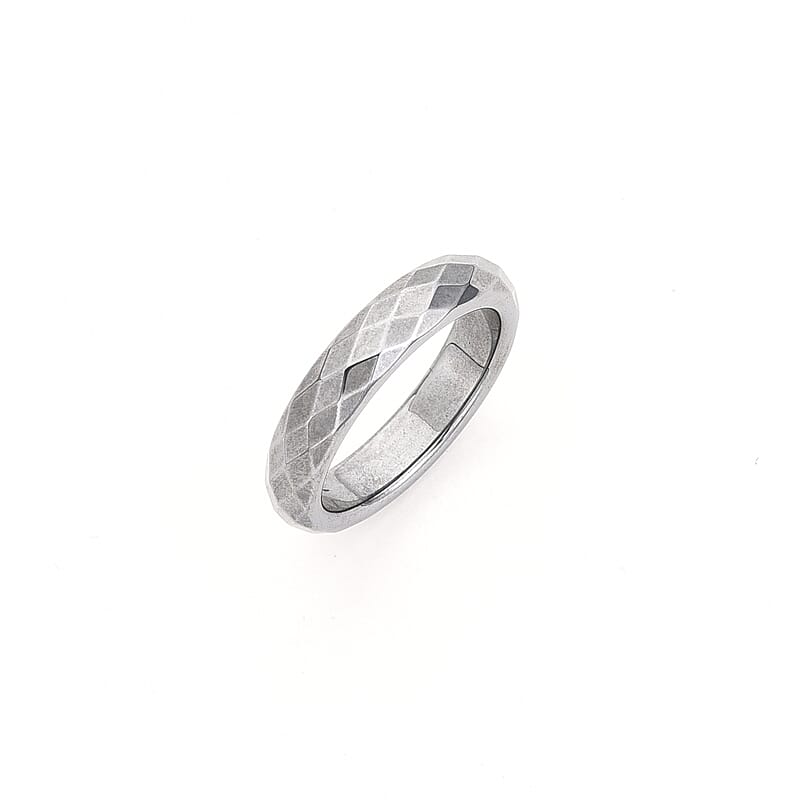 Terahertz Band Ring (Size 6.0) 10.00 ctw