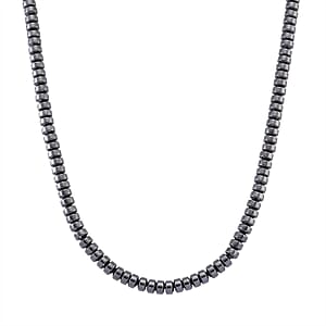 Terahertz 220.00 ctw Beaded Necklace in Stainless Steel 20 Inches
