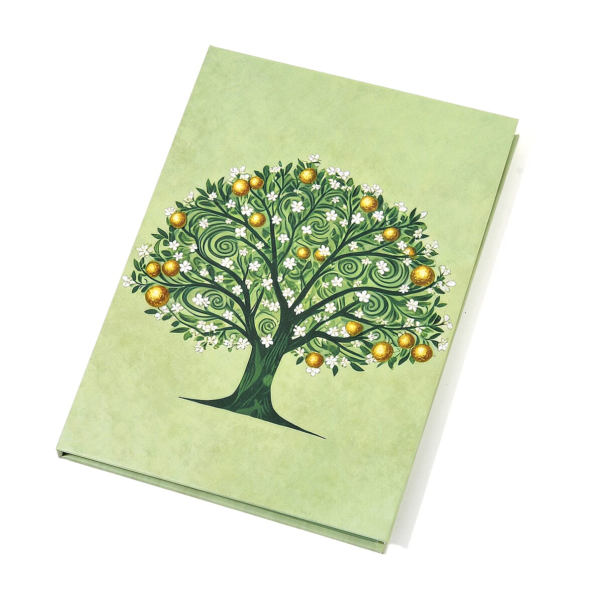 24K Gold Tree of Life - Roots of Strength Embossed Sheet with Book Packaging 107x85mm (10mg) image number 5