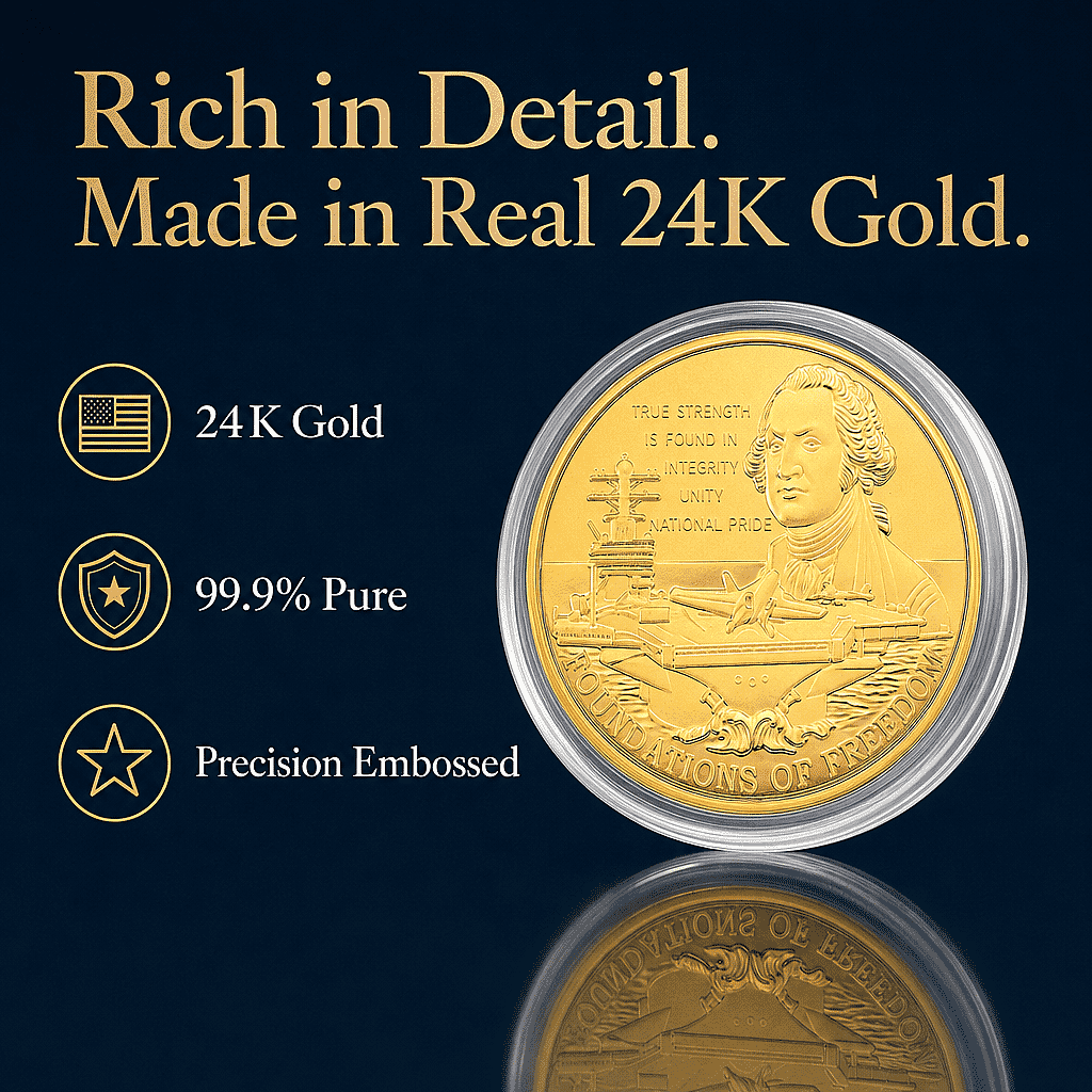 American Legacy 24k Gold Embossed Sheet 10mg (Del. In 10-12 Days)