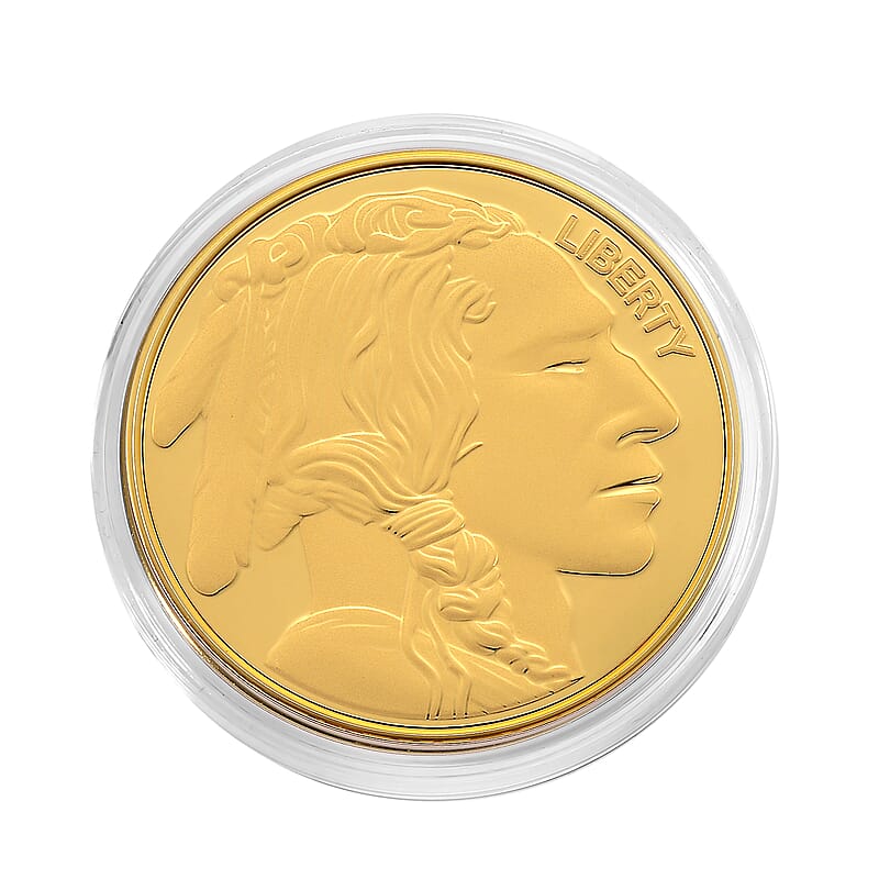 Buffalo & Native 24k Gold Embossed Sheet 10mg