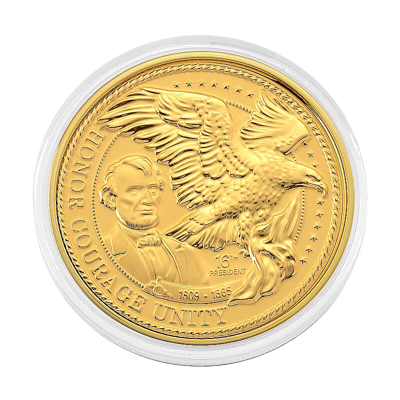 Leaders of Freedom 24k Gold Embossed Sheet 10mg
