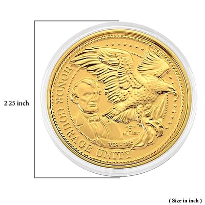 Leaders of Freedom 24k Gold Embossed Sheet 10mg