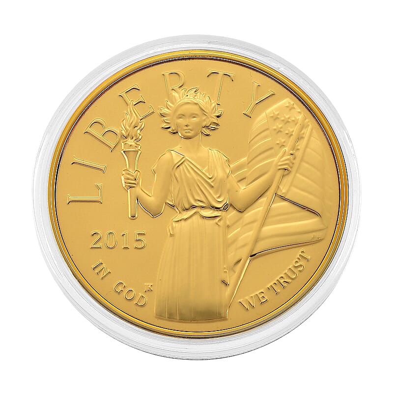 Liberty & Eagle 24k Gold Embossed Sheet 10mg