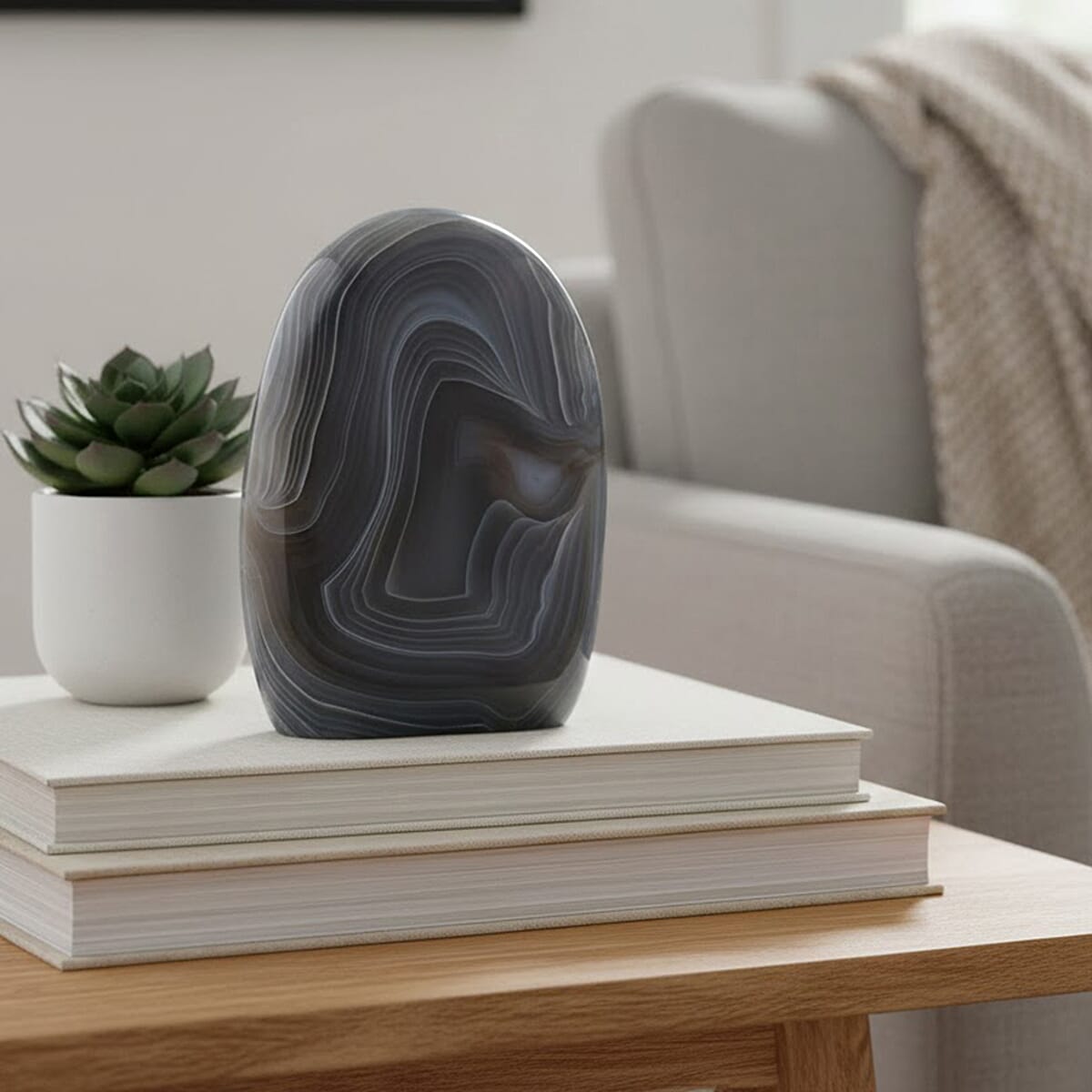 Multi Color Agate Freeform - Medium 1638ctw image number 1