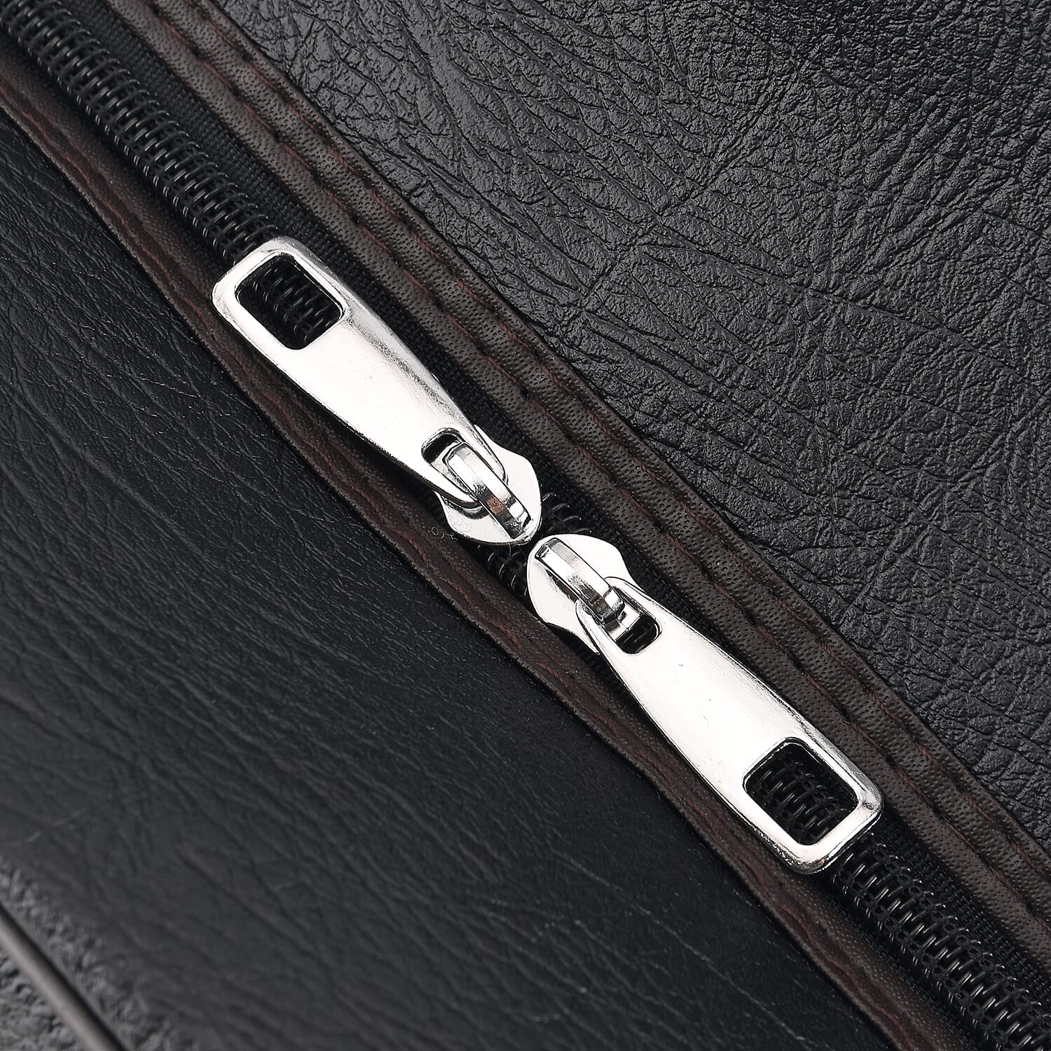 La Marey Black Duffle Travel Bag with Shoulder Strap