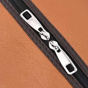La Marey Tan Duffle Travel Bag with Shoulder Strap