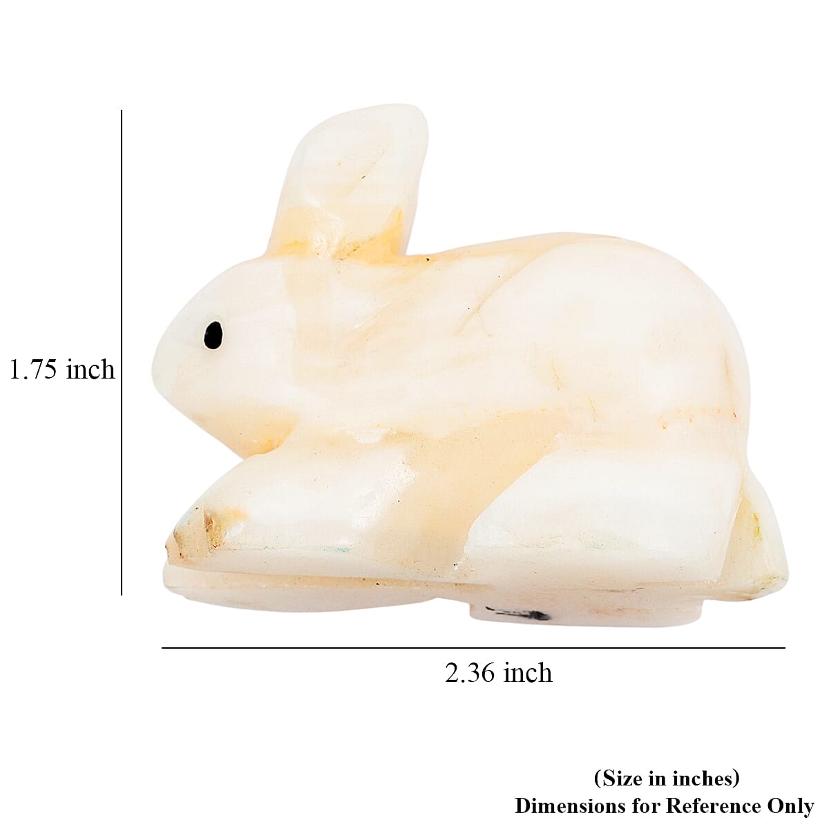 Aragonite Rabbit Shape -Small 492ctw image number 4