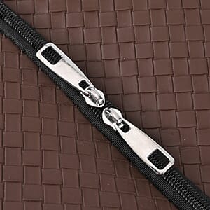 La Marey Brown Duffle Travel Bag with Shoulder Strap