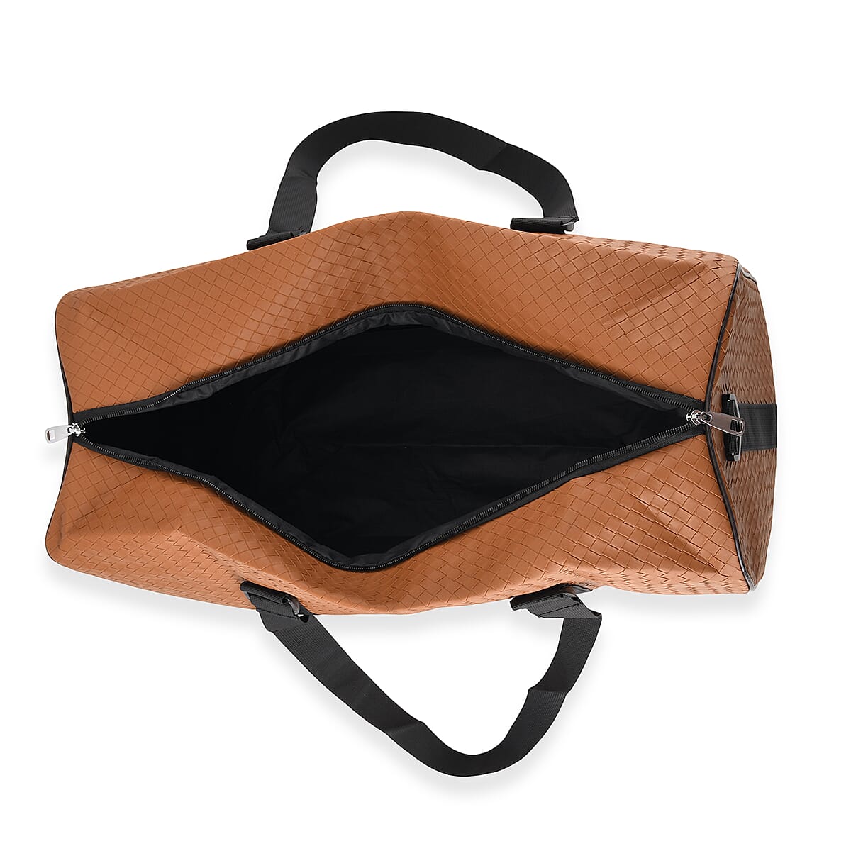 La Marey Tan Duffle Travel Bag with Shoulder Strap image number 2