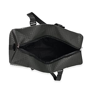 La Marey Dark Green Duffle Travel Bag with Shoulder Strap
