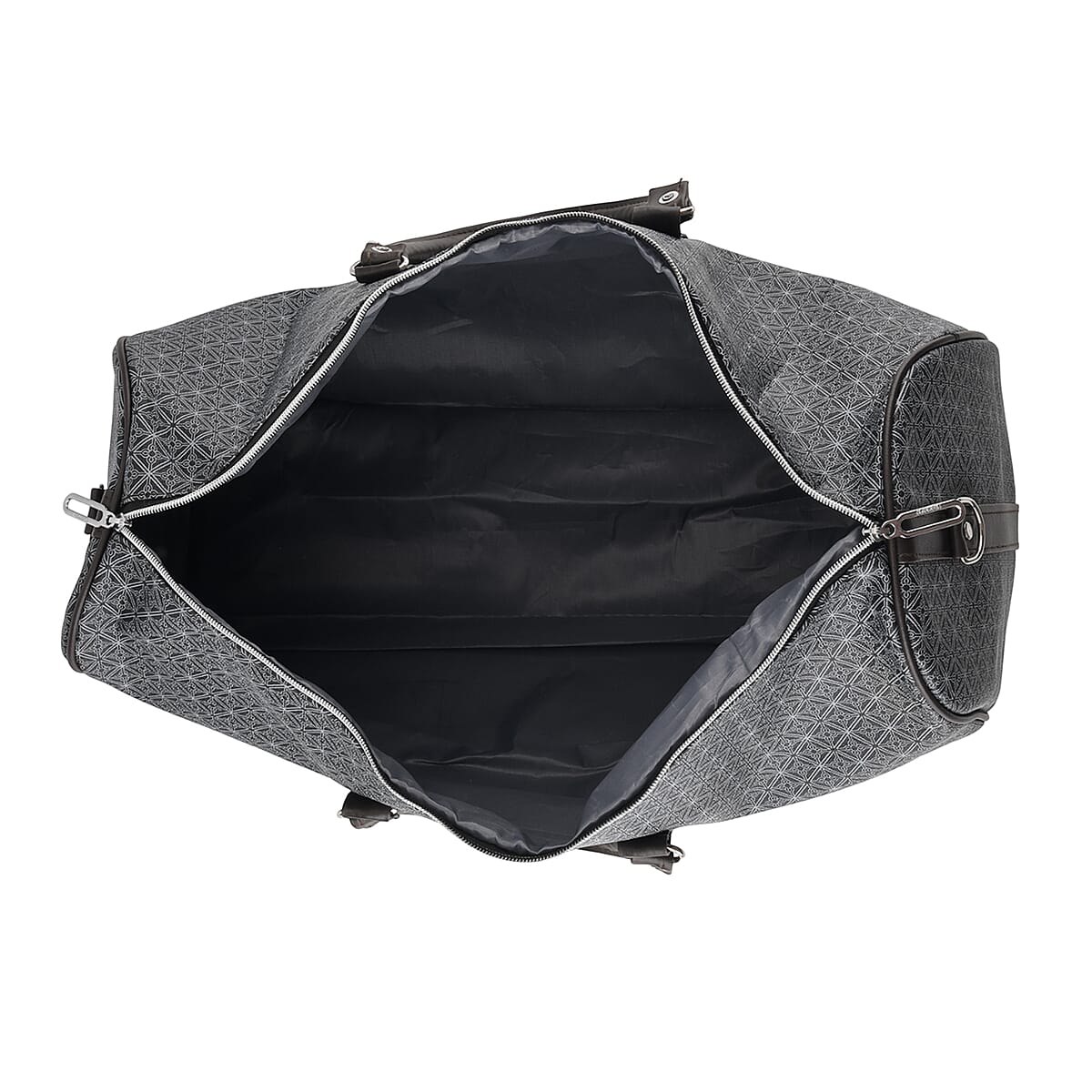 La Marey Black Duffle Travel Bag Shoulder Strap (19.69x10.24x7.87) image number 2