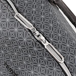 La Marey Black Duffle Travel Bag Shoulder Strap (19.69x10.24x7.87)