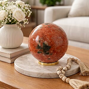 Calcite Orange Sphere (Ball) -Small 996ctw