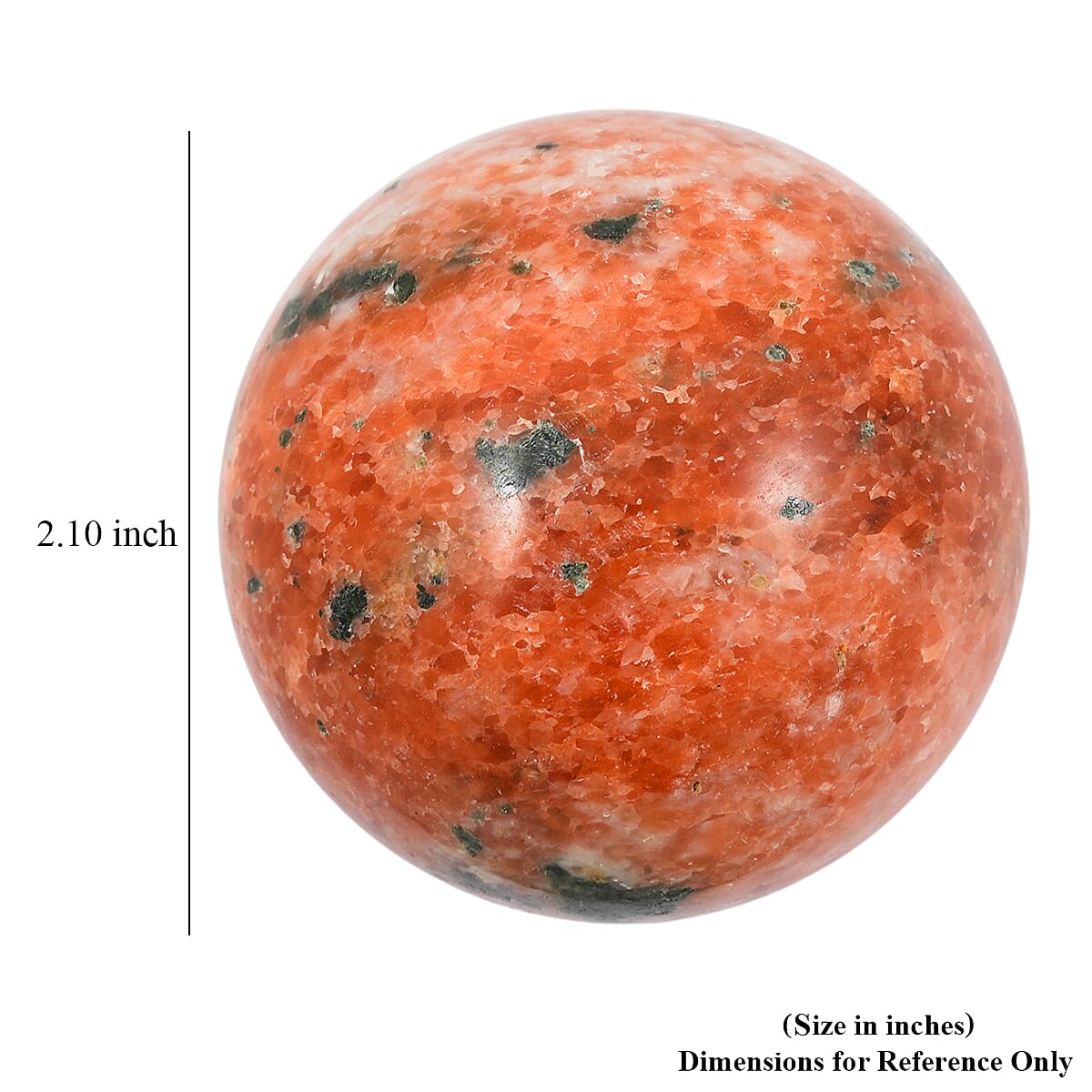 Calcite Orange Sphere (Ball) -Small 996ctw image number 3