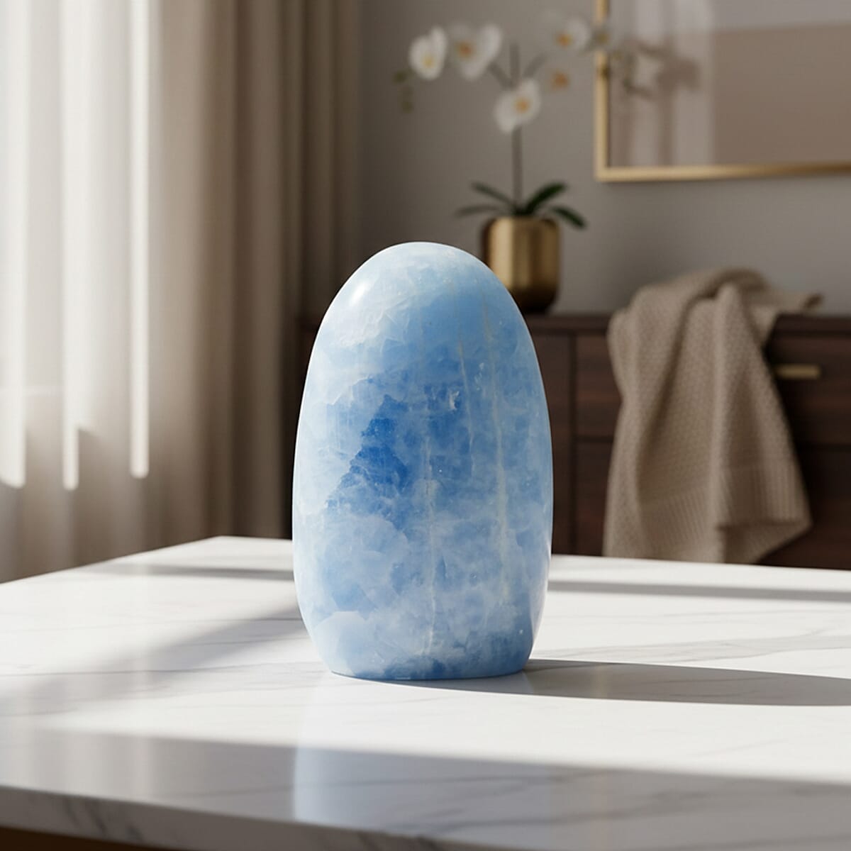 Calcite Blue Freeform -Small 1328ctw image number 1