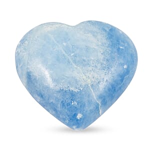 Calcite Blue Heart Shape -Medium 769ctw