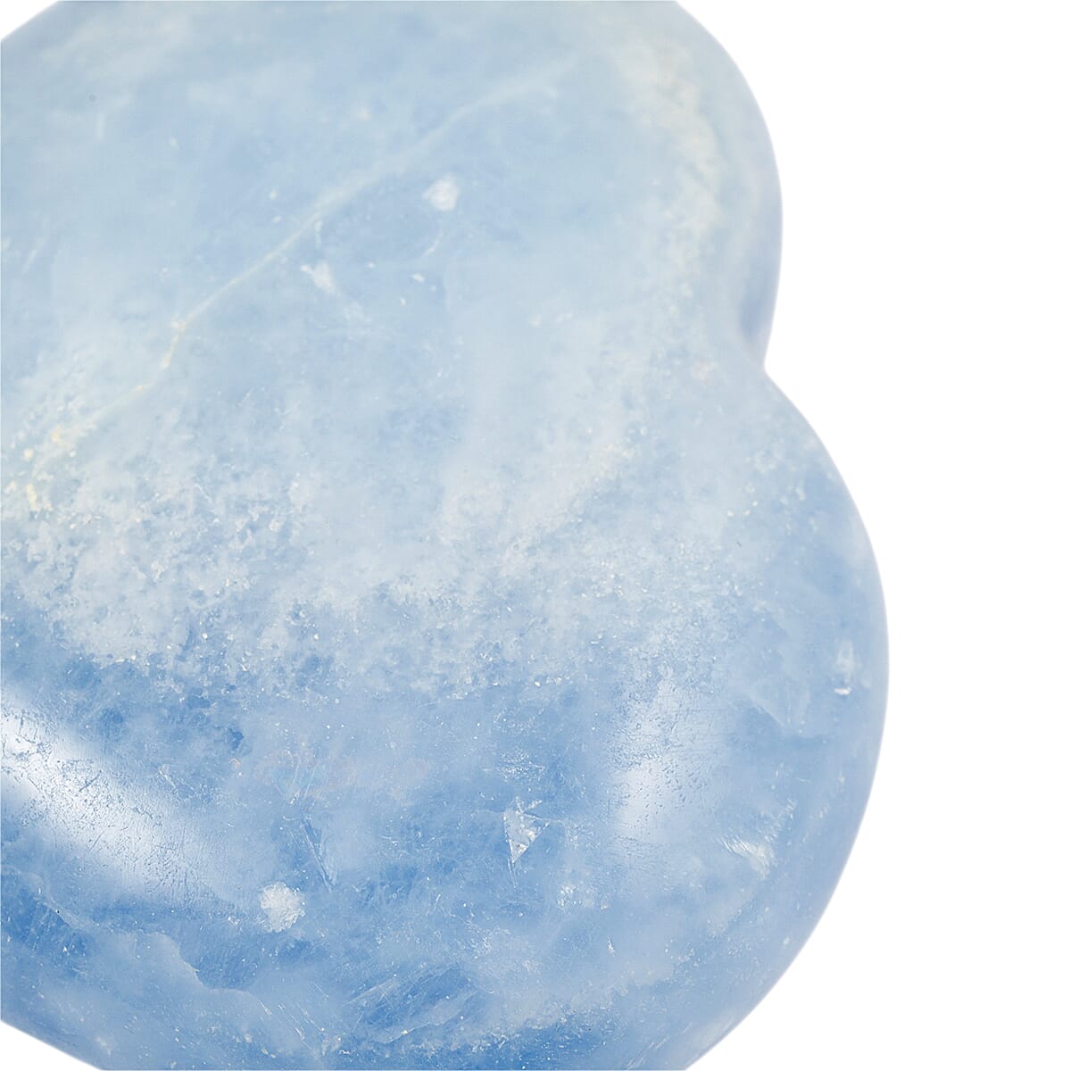 Calcite Blue Heart Shape -Medium 769ctw image number 3