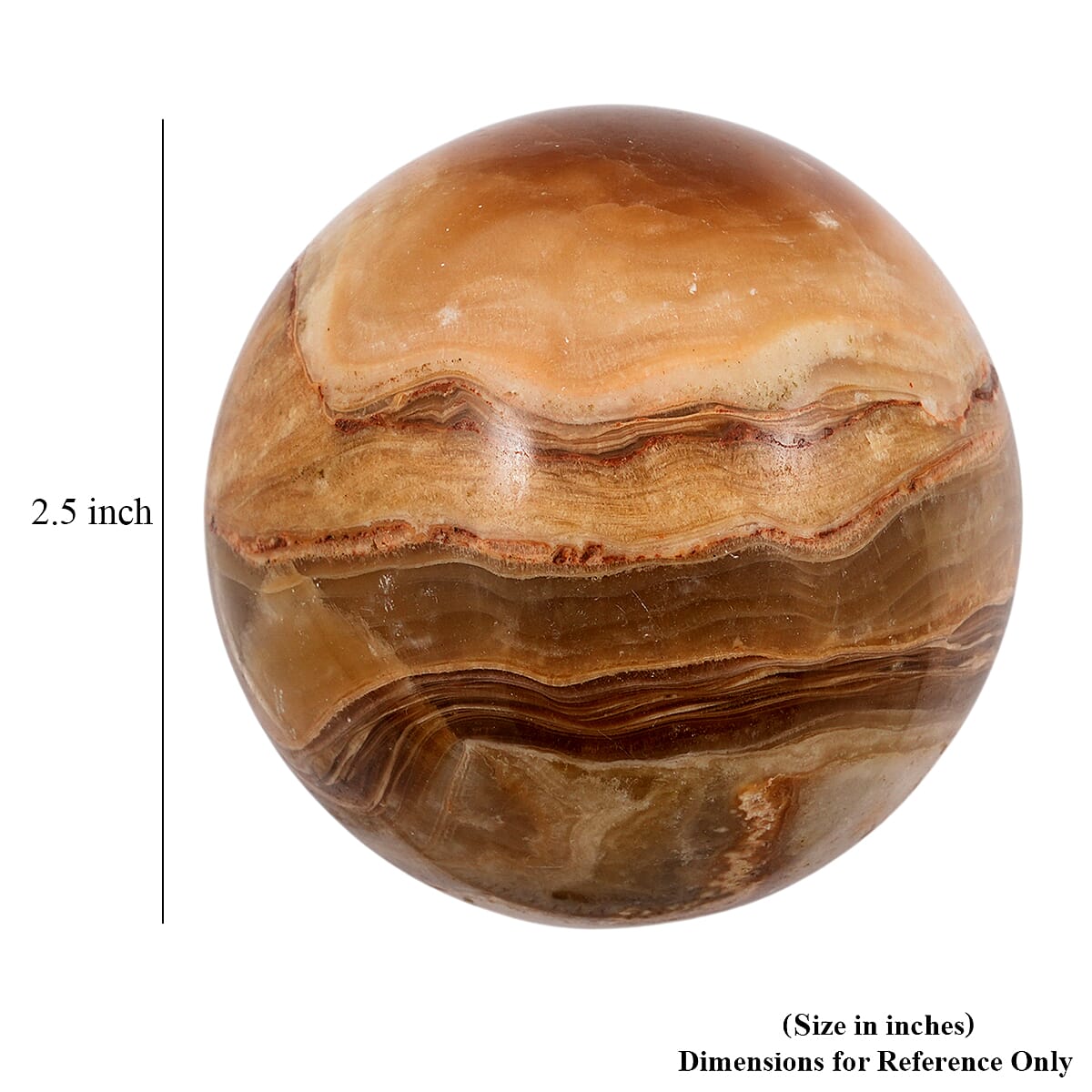 Calcite Brown Sphere (Ball) -Large 1657ctw image number 3
