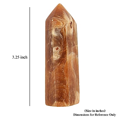 Calcite Brown Prism Tower -Medium 417ctw
