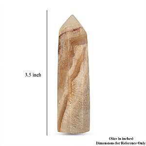 Calcite Brown Prism Tower -Small 361ctw
