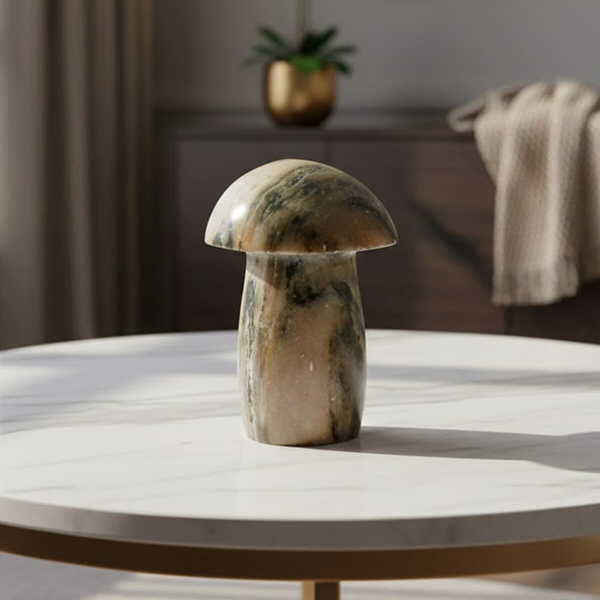 Calcite Brown Mushroom -Small 3640ctw image number 1