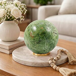 Chrysoprase Sphere (Ball) -Small 1176ctw