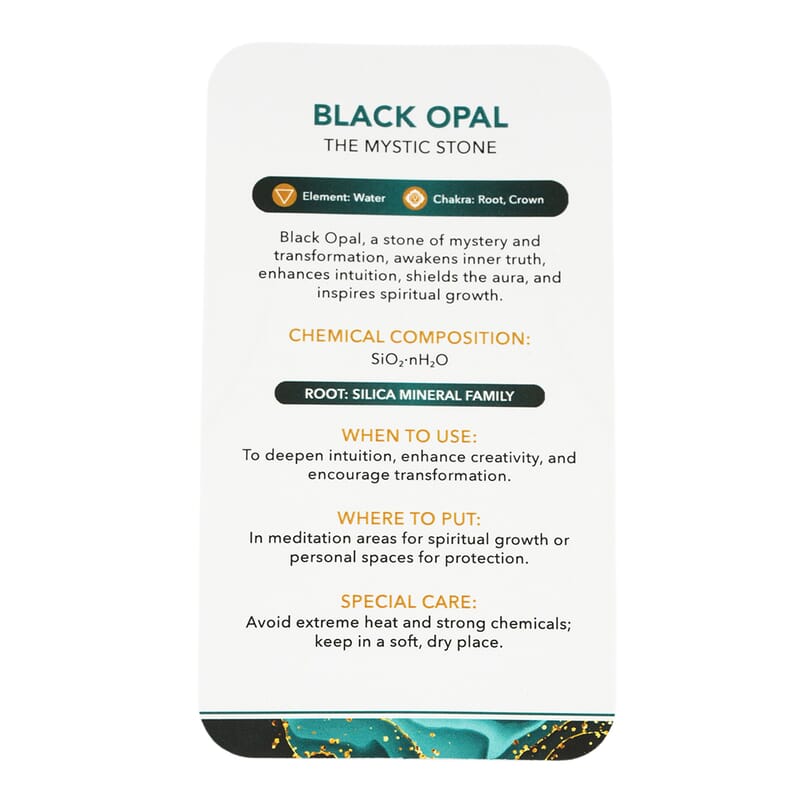 Black Opal Freeform -Small 941ctw
