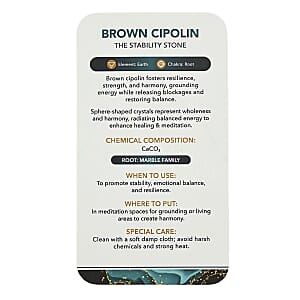 Cipolin Brown Sphere (Ball) -Medium 1608ctw