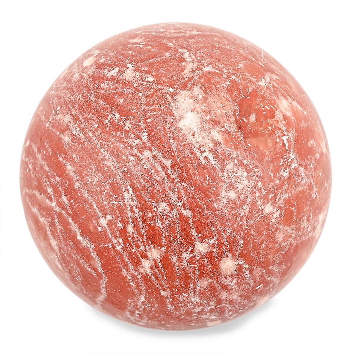 Cipolin Dark Orange Sphere (Ball) -Small 748ctw image number 2