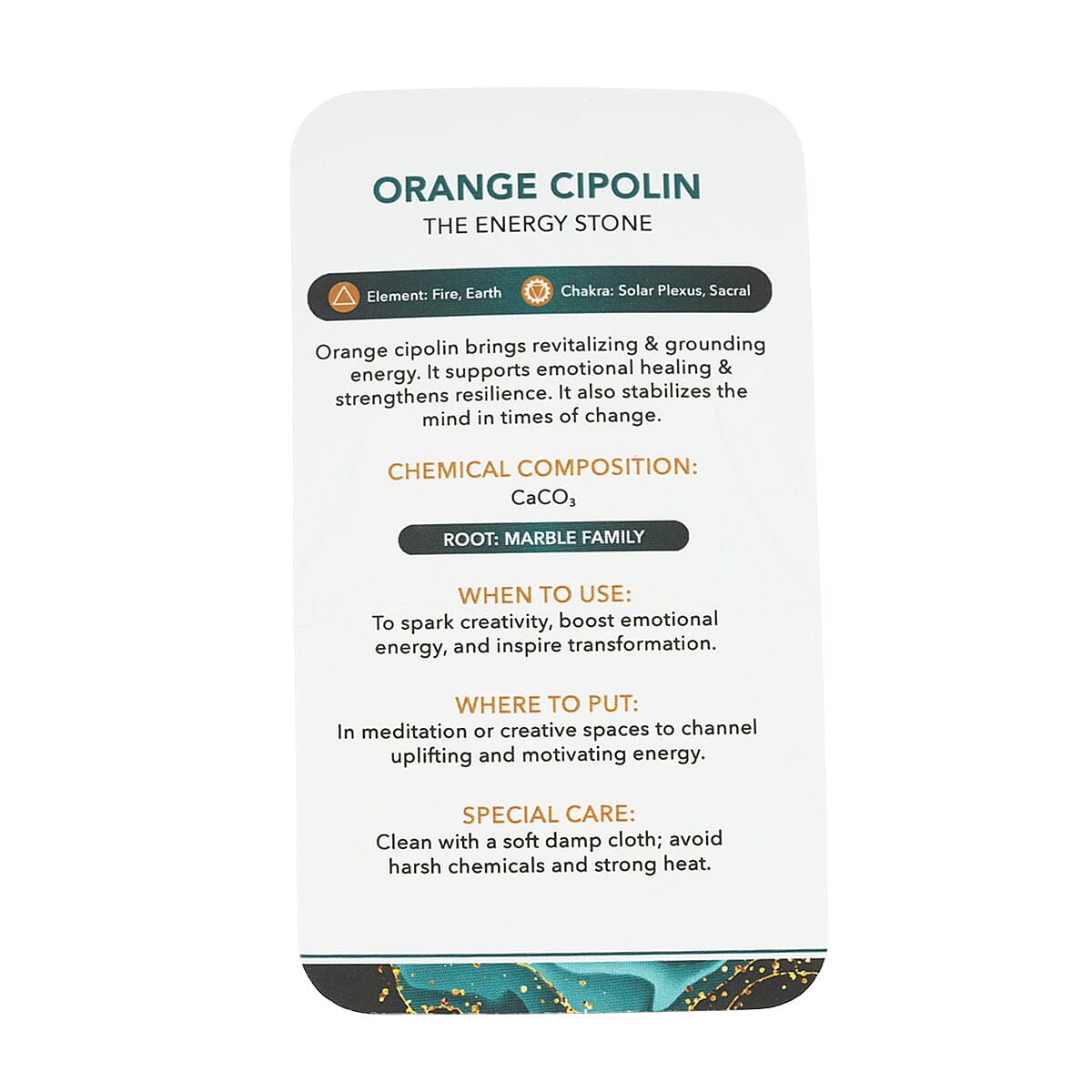 Cipolin Orange Freeform -Small 1291ctw