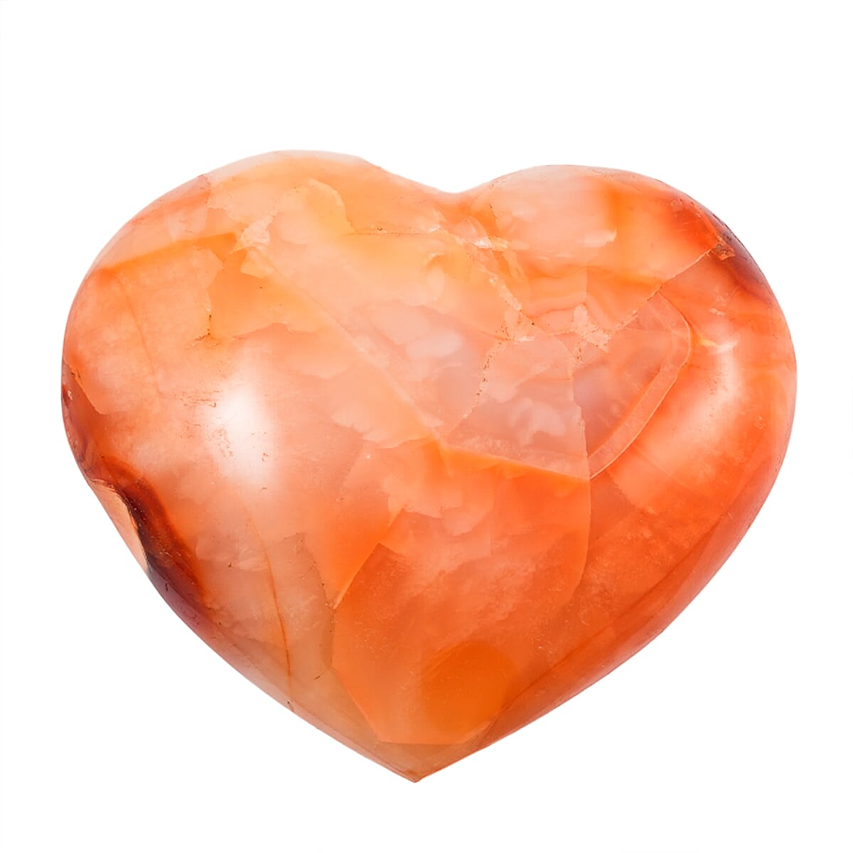 Cornaline Heart Shape -Small 598ctw image number 2