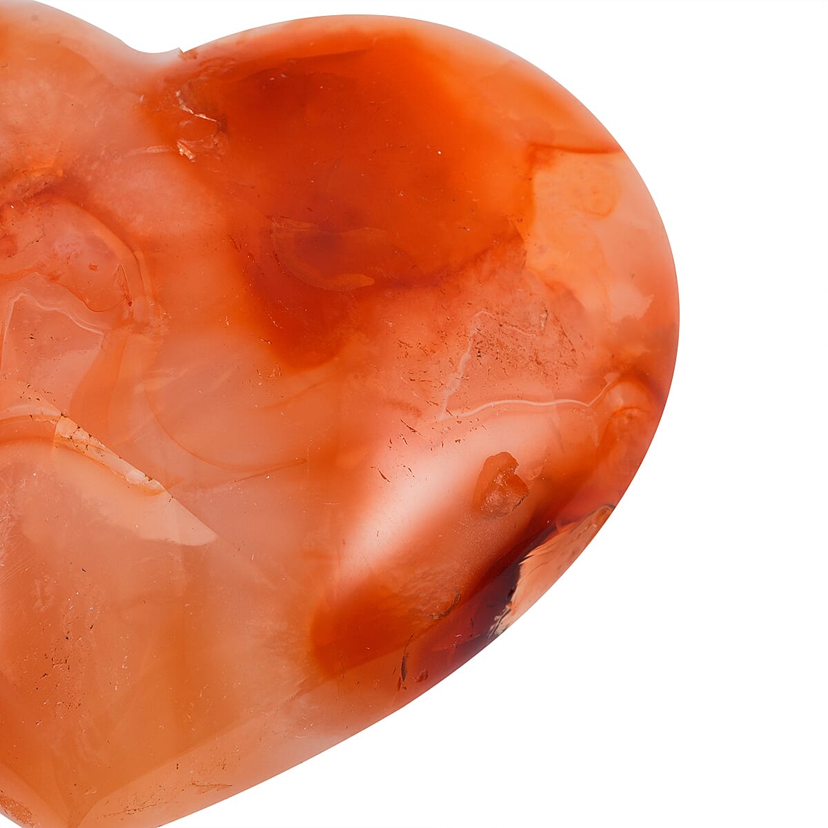 Cornaline Heart Shape -Small 598ctw image number 4