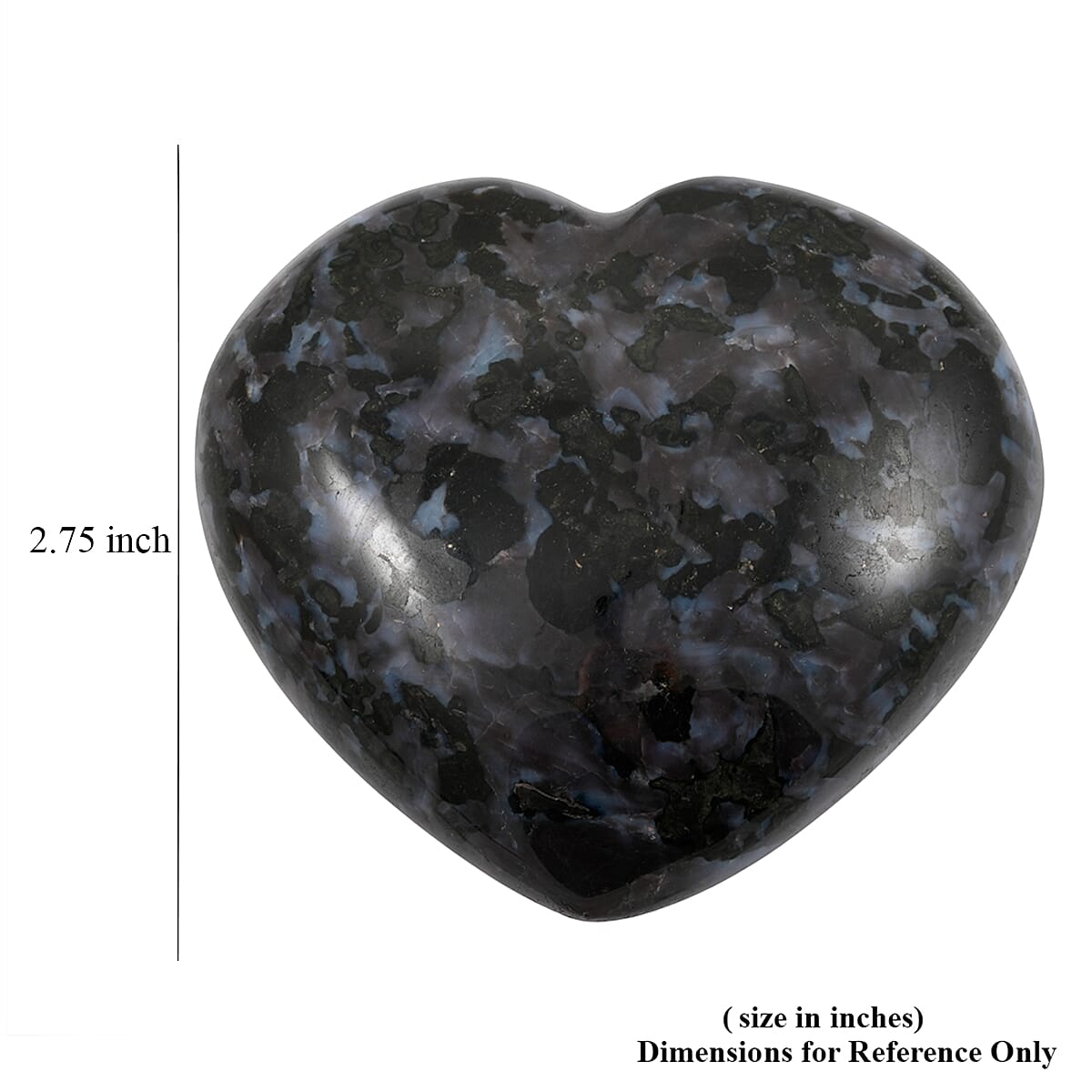 Gabbro Heart Shape -Medium 1446ctw image number 4