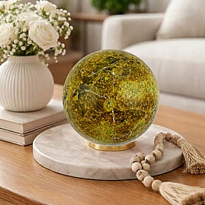 Green Opal Sphere (Ball) -Small 766ctw