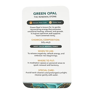 Green Opal Freeform -Small 970ctw
