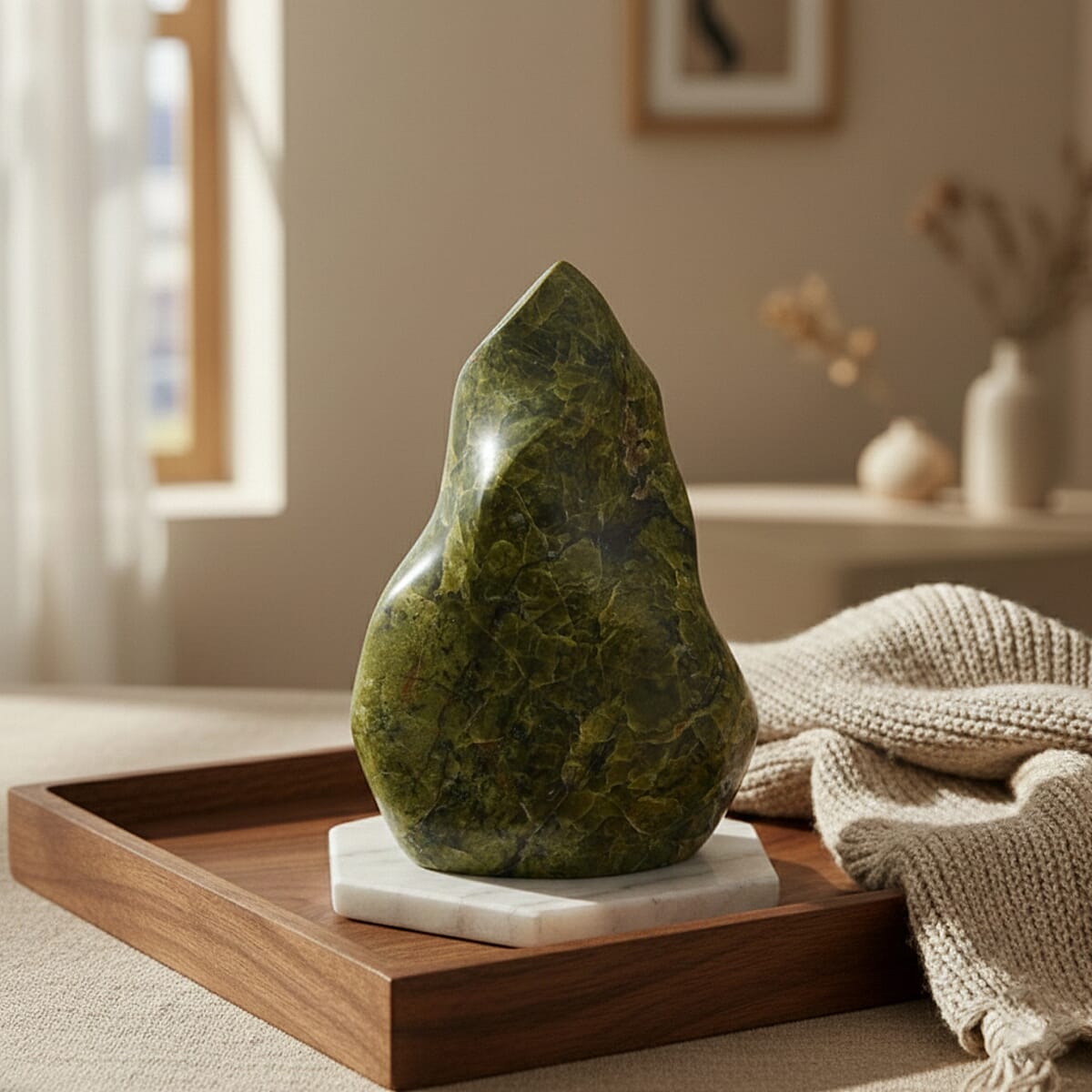 Green Opal Flame -Small 1332ctw image number 1