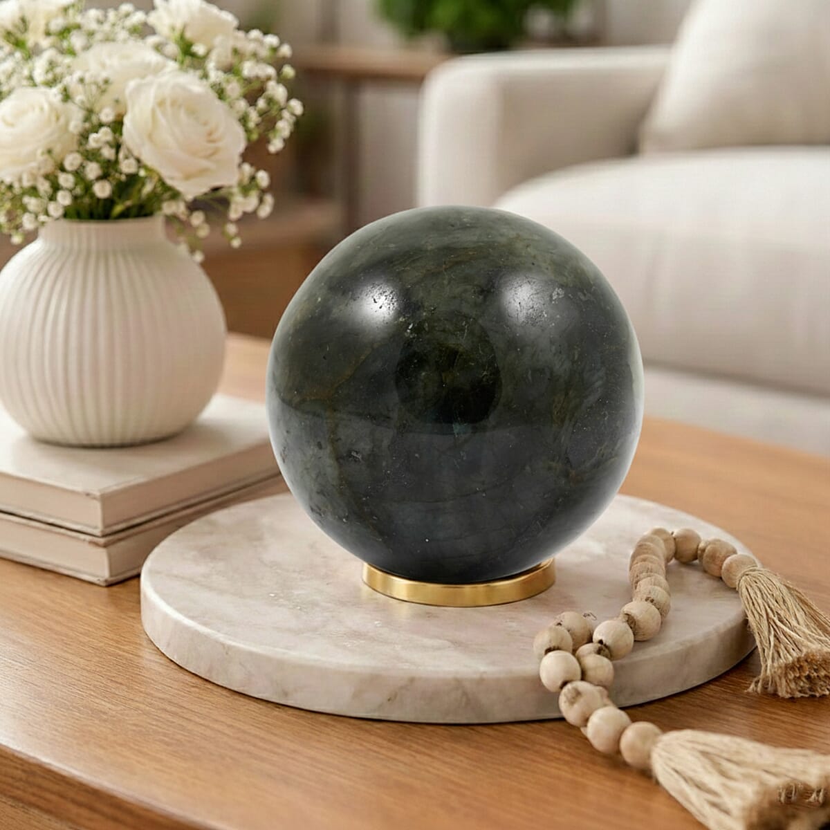 Labradorite Sphere (Ball) -Small 1347ctw image number 1
